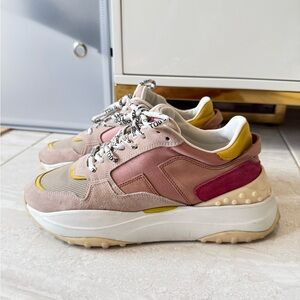 Authentic TOD'S Multi material chunky sneakers